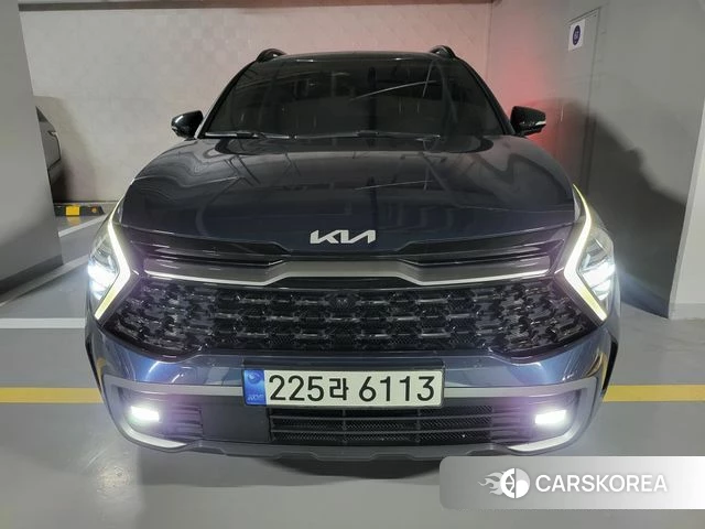 Kia Sportage 5th Generation Hybrid 2022 Синий из Кореи