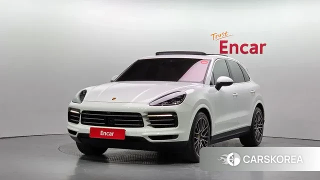 Porsche Cayenne (PO536) 2019 Белый из Кореи