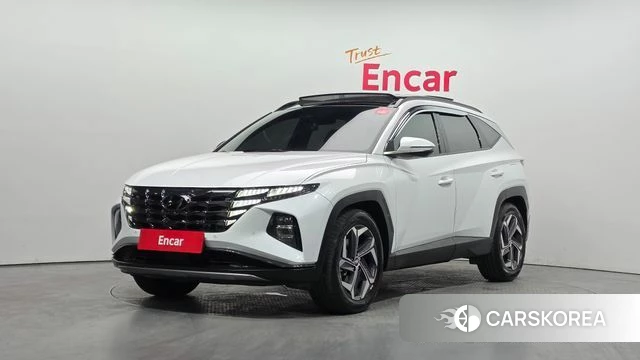 Hyundai Tucson (NX4) 2021 Белый из Кореи