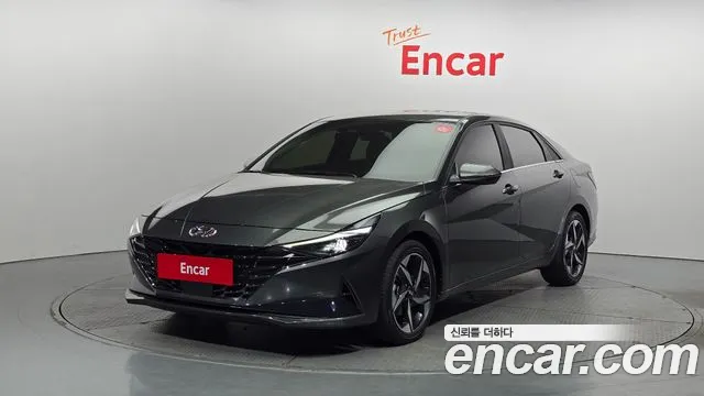 Hyundai Avante Hybrid (CN7) 2022 Серый из Кореи