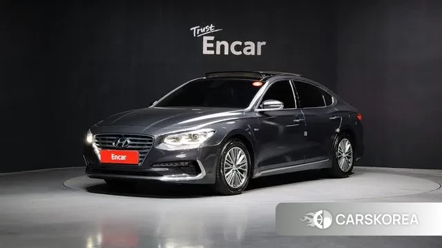 Hyundai Grandeur IG Hybrid 2018 Серый из Кореи