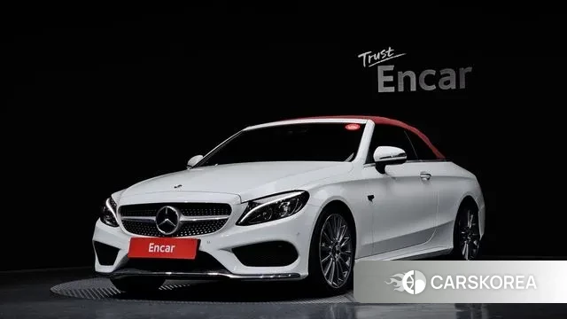 Mercedes-Benz C-Class W205 2018 Белый из Кореи