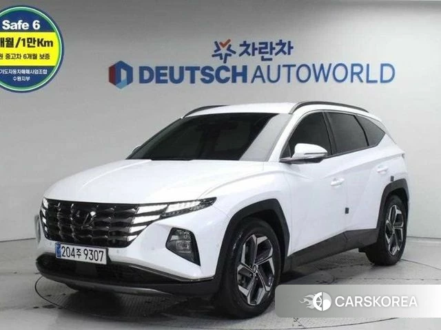 Hyundai Tucson (NX4) 2022 Белый из Кореи