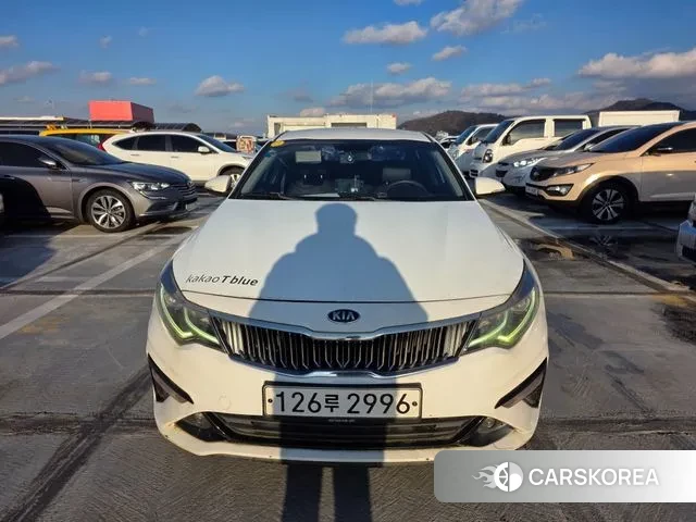 Kia The New K5 2nd generation 2018 Белый из Кореи