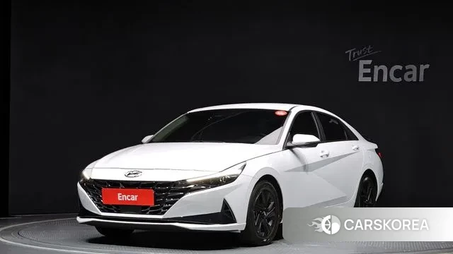 Hyundai Avante (CN7) 2020 Белый из Кореи