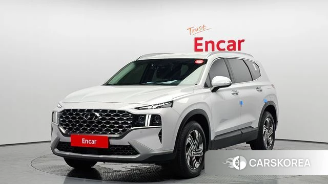 Hyundai The New Santa Fe 2022 Белый из Кореи