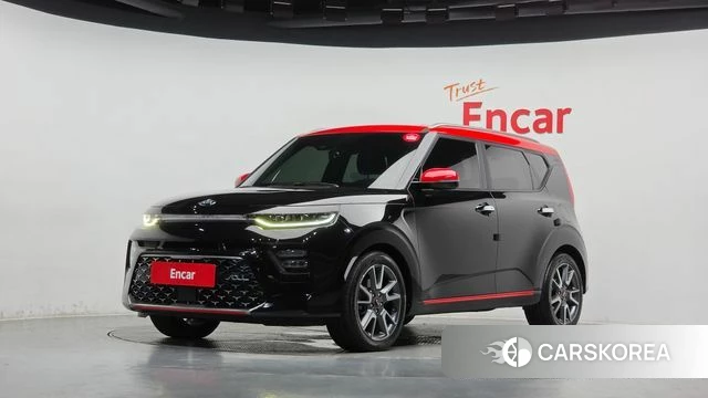 Kia Soul Booster 2019 Черный двухцветный из Кореи