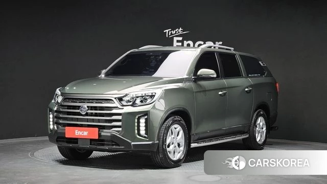 Ssangyong The New Rexton Sport 2022 Зеленый из Кореи