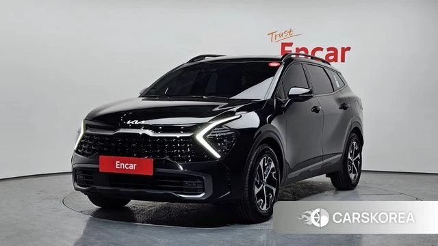 Kia Sportage 5th Generation Hybrid 2023 Черный из Кореи