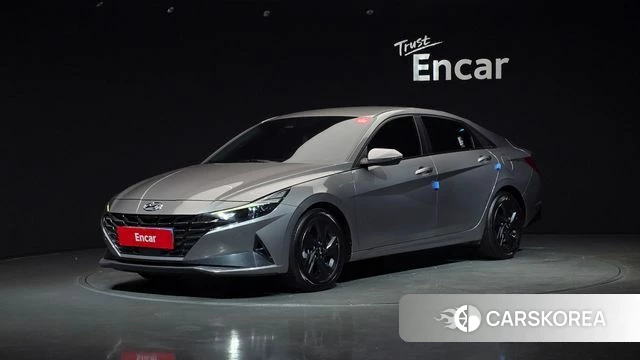 Hyundai Avante Hybrid (CN7) 2022 Серый из Кореи