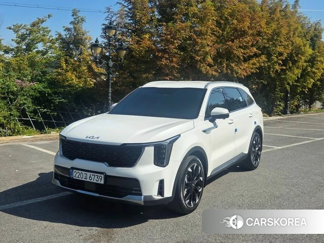 Kia The New Sorento 4th Generation 2025 Белый из Кореи