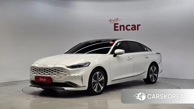 Kia K8 Hybrid 2022 Белый из Кореи
