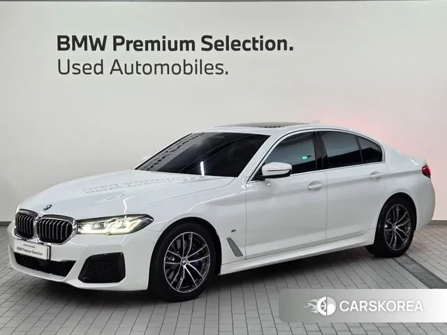 BMW 5 Series (G30) 2021 Белый из Кореи