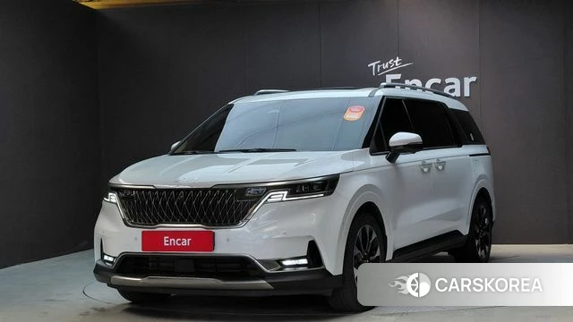 Kia Carnival 4th generation 2022 Белый из Кореи