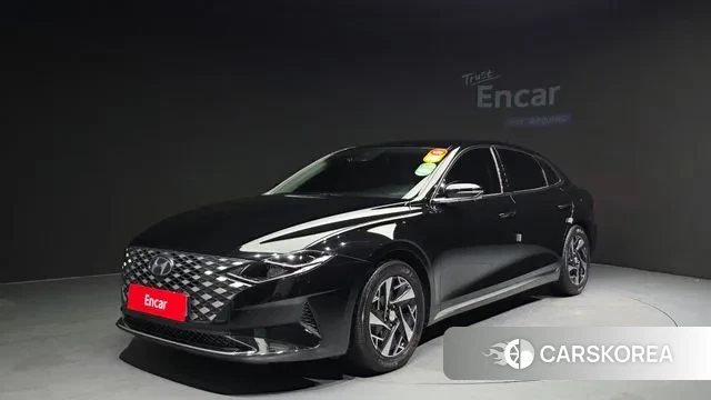 Hyundai The New Grandeur IG Hybrid 2022 Черный из Кореи