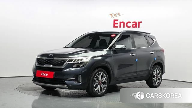 Kia Seltos 2020 Серый из Кореи