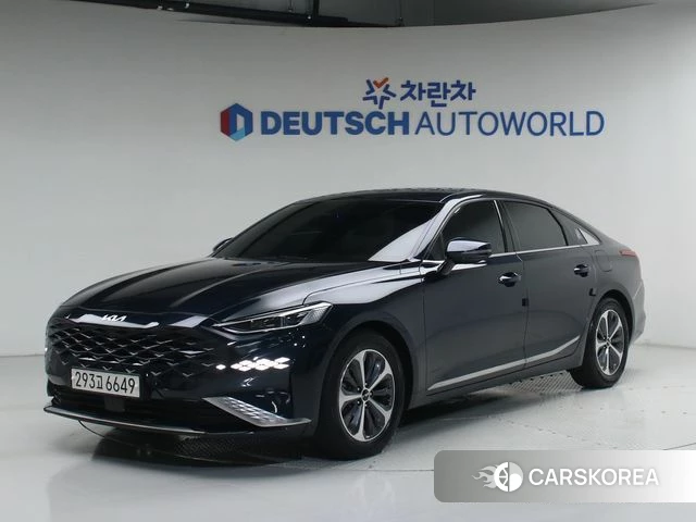 Kia K8 Hybrid 2022 Синий из Кореи