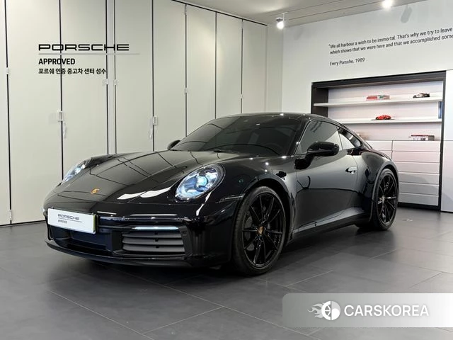 Porsche 911(992) 2024 Черный из Кореи