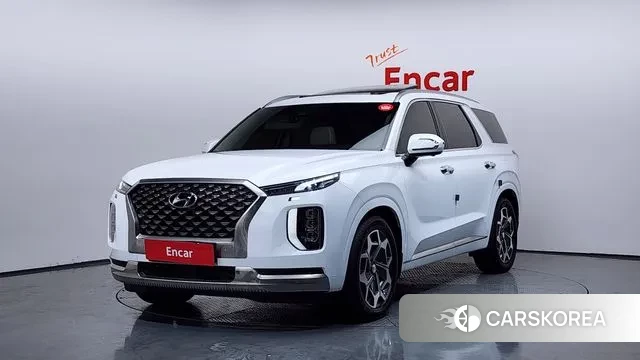 Hyundai Palisade 2021 Белый из Кореи