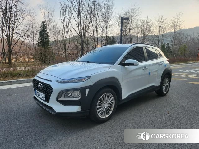 Hyundai Kona 2018 Белый из Кореи