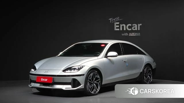 Hyundai Ionic 6 2023 Серебристо-серый из Кореи