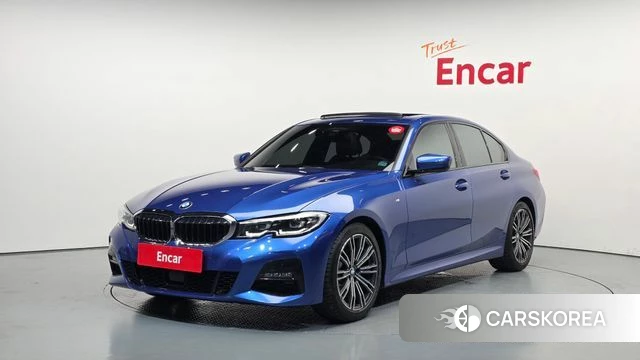 BMW 3 Series (G20) 2021 Синий из Кореи