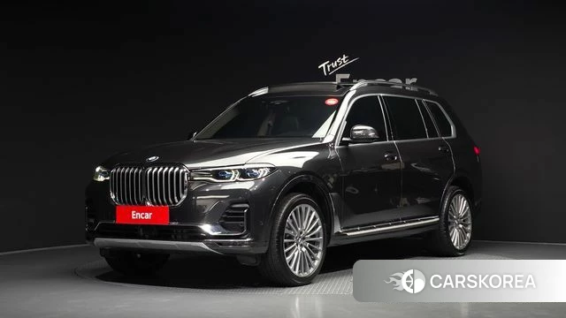 BMW X7 (G07) 2022 Серый из Кореи