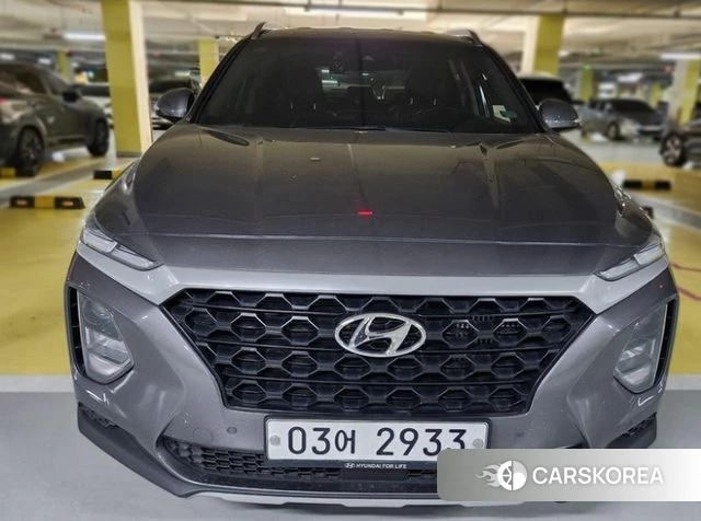 Hyundai Santa Fe TM 2018 Серый из Кореи
