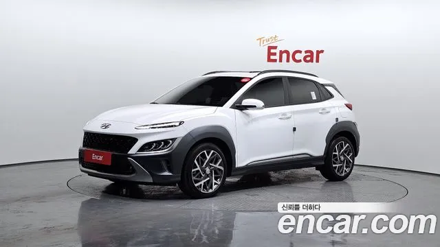 Hyundai The New Kona Hybrid 2023 Белый из Кореи