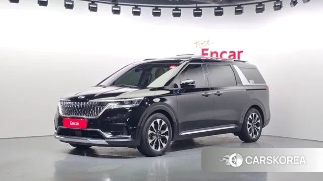Kia Carnival 4th generation 2021 Черный из Кореи