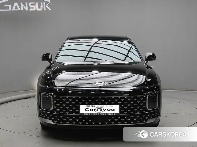 Hyundai Grandeur Hybrid (GN7) 2023 Черный из Кореи