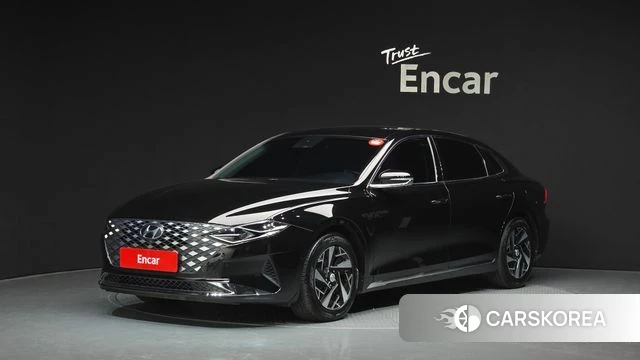 Hyundai The New Grandeur IG Hybrid 2021 Черный из Кореи