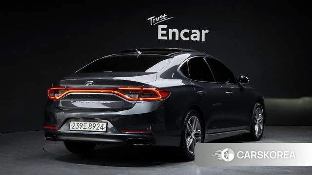 Hyundai Grandeur IG 2018 Серый из Кореи