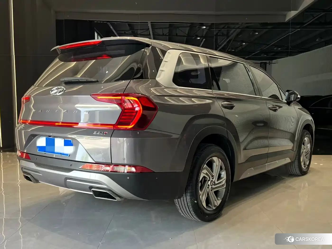 Hyundai Santa Fe 2021 Silver/gray из Китая