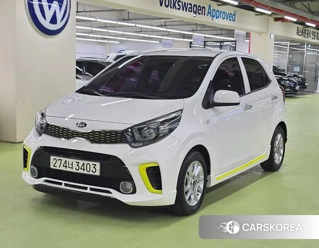 Kia All New Morning (JA) 2019 Белый из Кореи