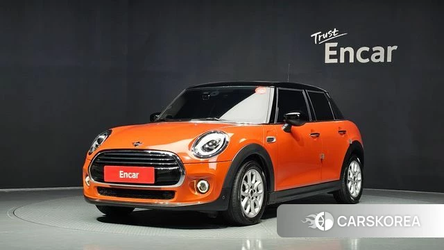 Mini Cooper 2021 Оранжевый из Кореи