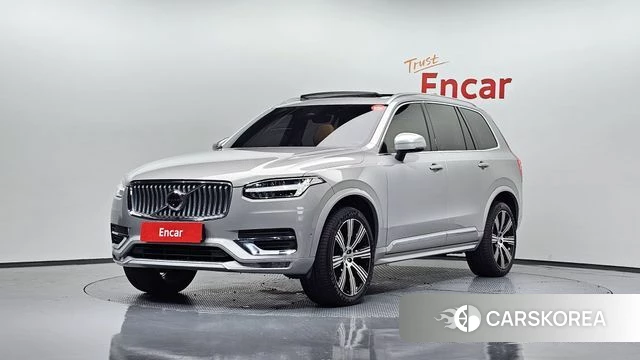 Volvo XC90 second Generation 2022 Серебристо-серый из Кореи
