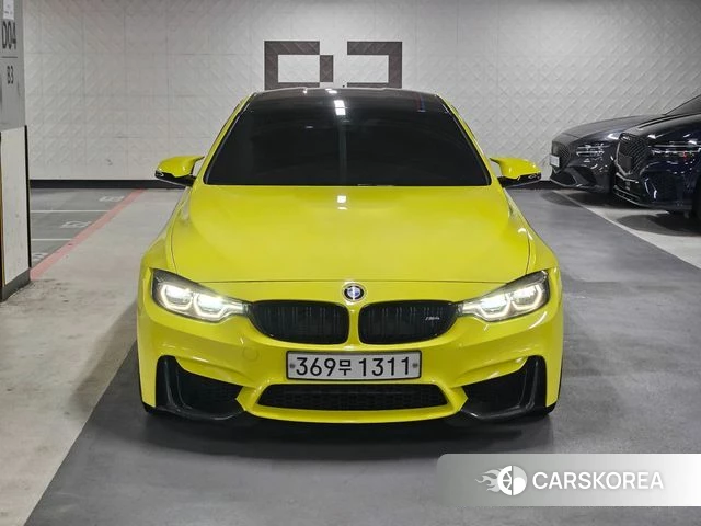 BMW M4 (F82) 2020 Желтый из Кореи
