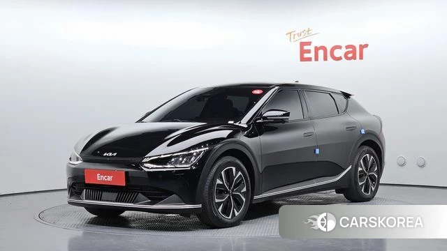 Kia EV6 2021 Черный из Кореи