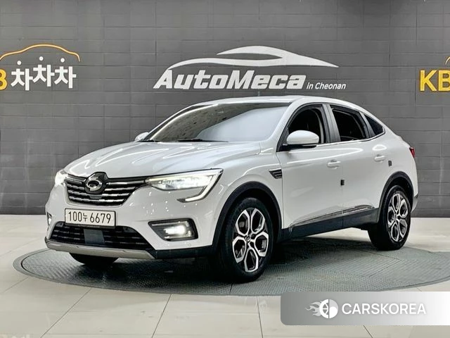 Renault Korea (Samsung) XM3 2020 Жемчужный цвет из Кореи
