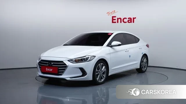 Hyundai Avante AD 2018 Белый из Кореи