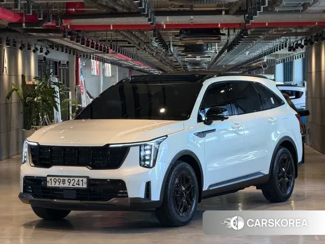 Kia The New Sorento 4th Generation 2023 Белый из Кореи