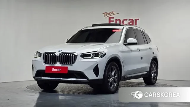 BMW X3 (G01) 2022 Белый из Кореи