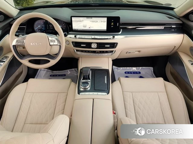 Kia The New K9 2nd generation 2022 Небесно-голубой из Кореи