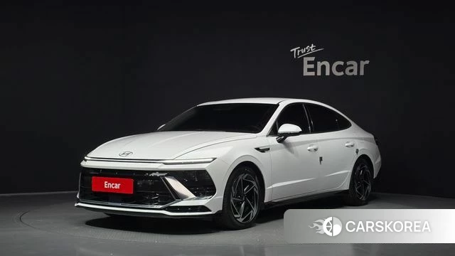 Hyundai Sonata D Edge (DN8) 2023 Белый из Кореи