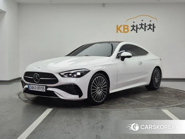 Mercedes-Benz CLE-Class C236 2024 Белый из Кореи