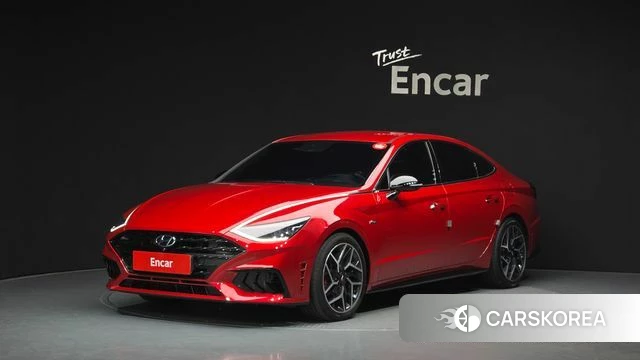 Hyundai Sonata (DN8) 2021 Красный из Кореи