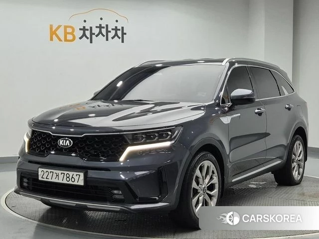 Kia Sorento 4th Generation 2020 Серый из Кореи
