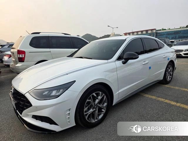 Hyundai Sonata (DN8) 2021 Белый из Кореи