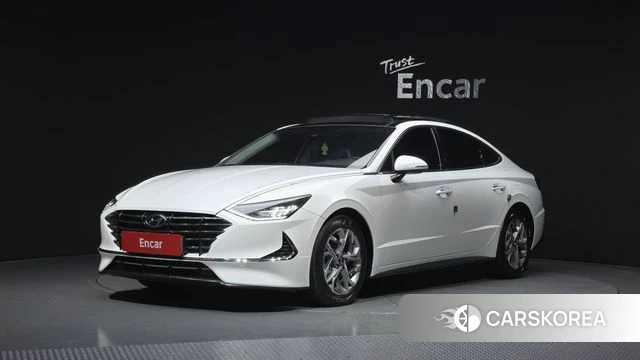Hyundai Sonata (DN8) 2019 Белый из Кореи